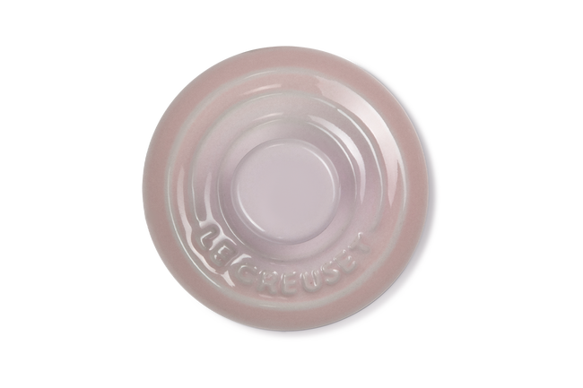 Stoneware Round Magnet Shell Pink image number 2